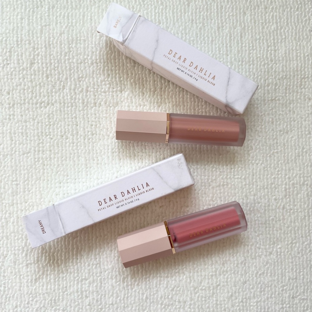 Dear Dahlia Liquid Blush Barely And Dreamy 0.14 Oz Korean Beauty